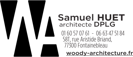 Logo agence Woody architecture noir nouvelle version 2019